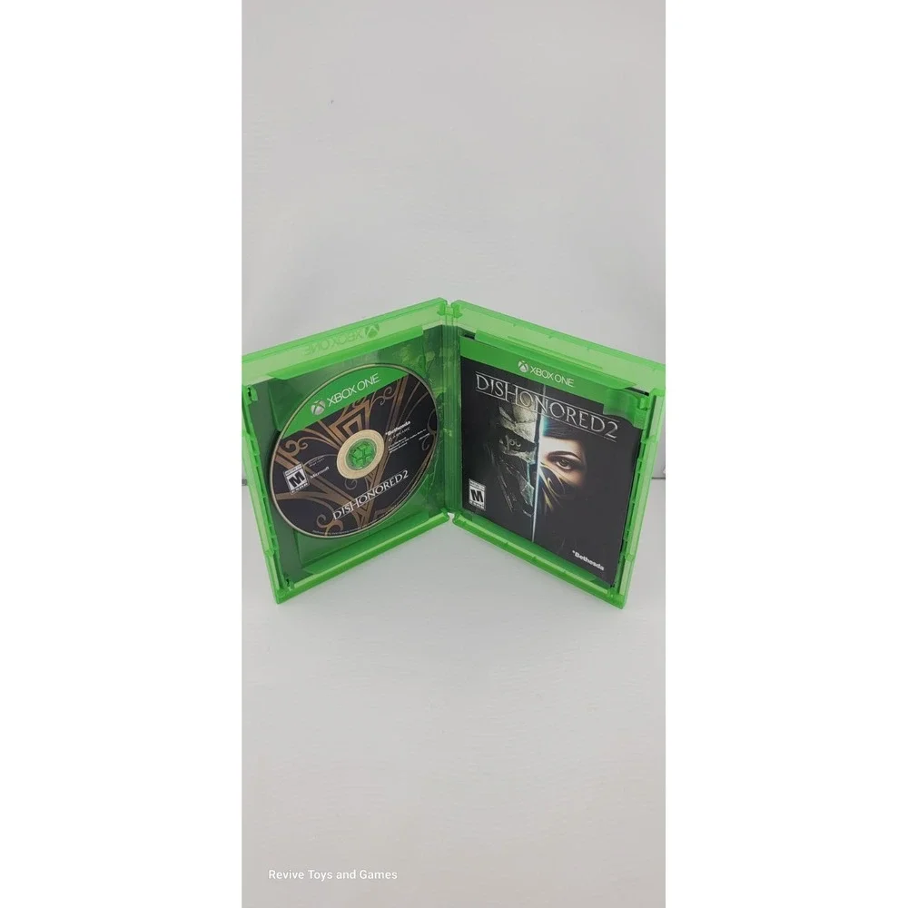 Dishonored 2 (Microsoft‎ Xbox One, 2016) CIB Complete Tested and Working Great